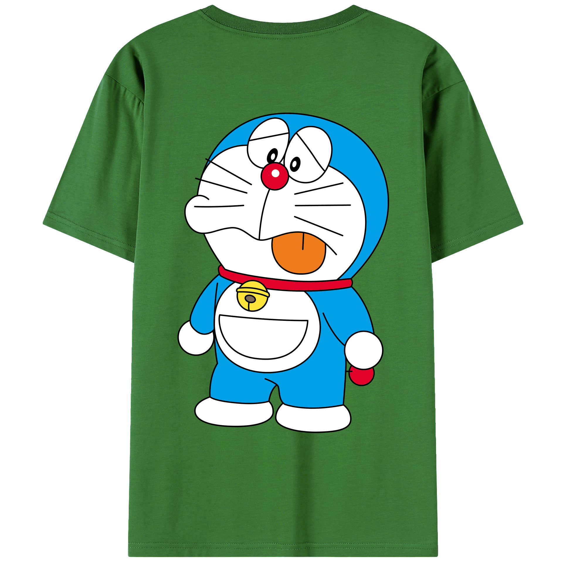 （画像用） ドラえもん Doraemon レディース半袖Tシャツ(バックプリント)